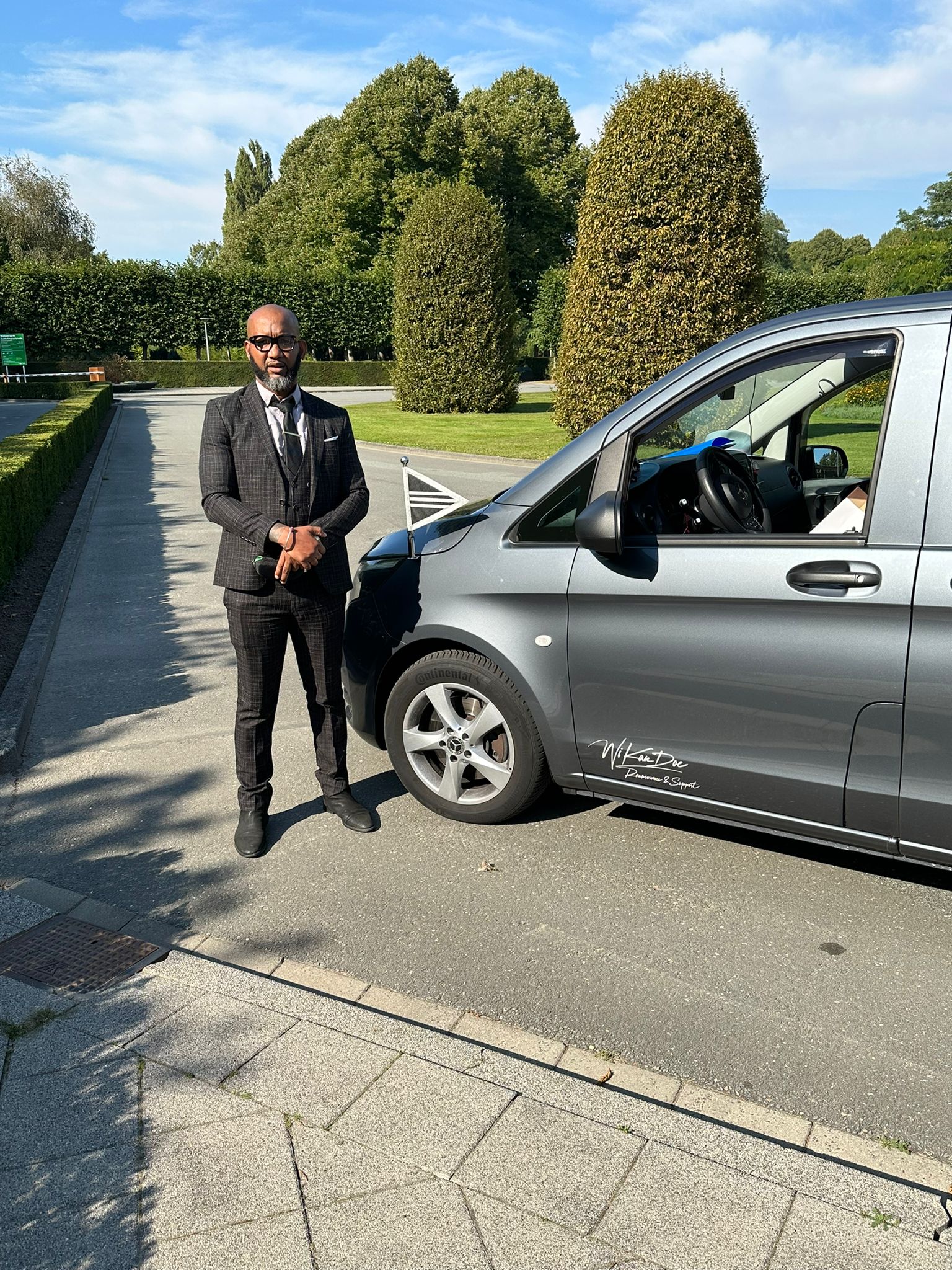 Jeff Riedewald, Rouwservice & Support bij Wi Kan Doe